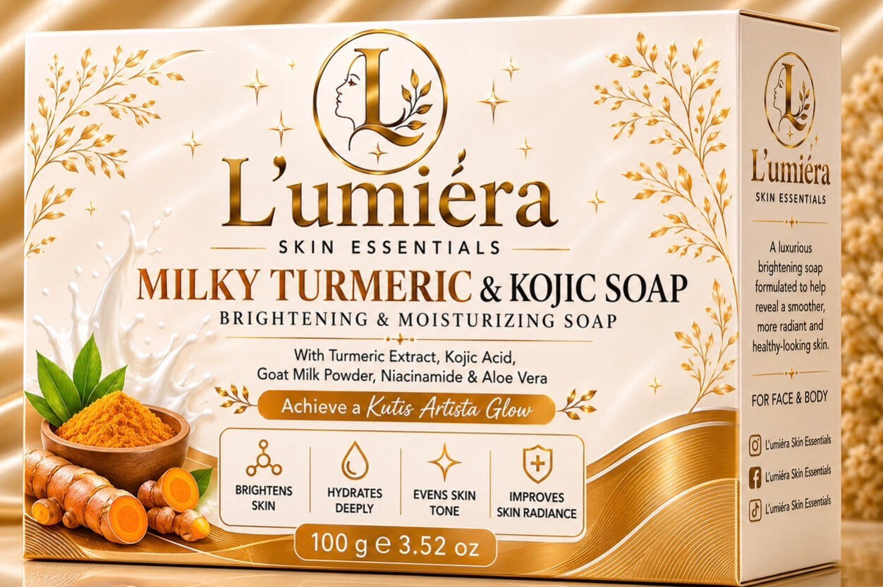 Milky Turmeric and Kojic Soap