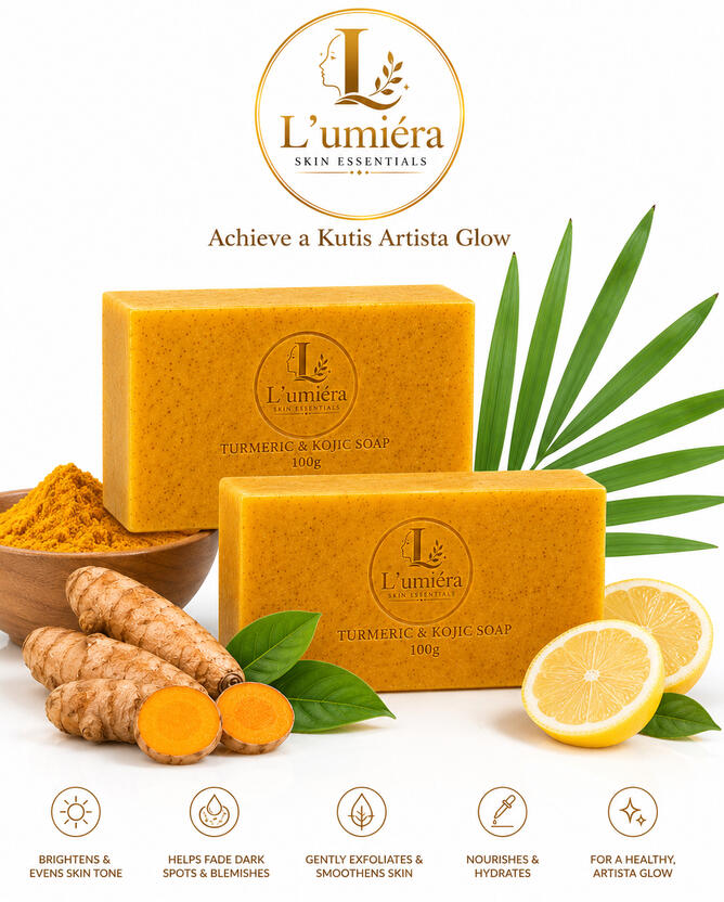 HANDMADE TURMERIC ESSENTIAL OIL SOAL