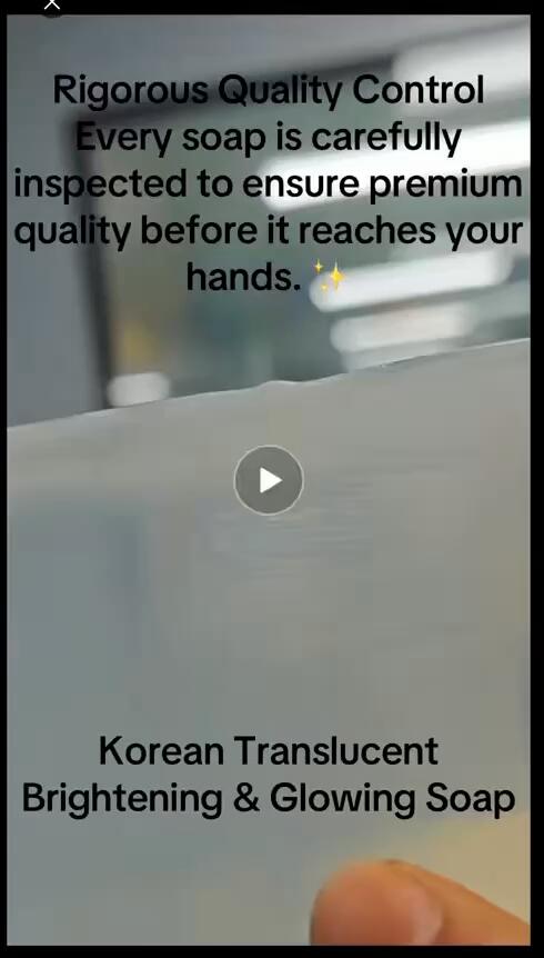 Plastic Packing Video of Milky Turmeric & Kojic Soap