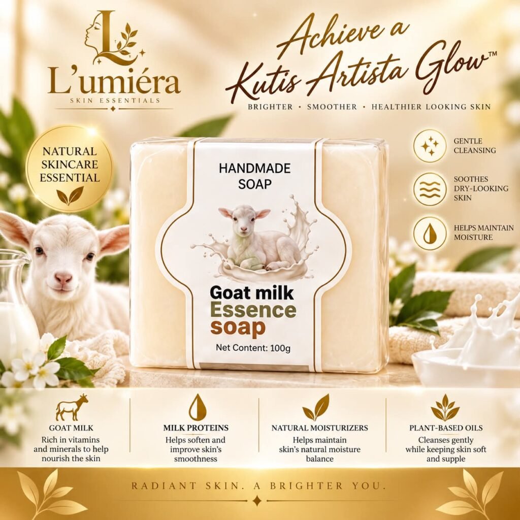 Goat Milk Essential Oil Soap 100g